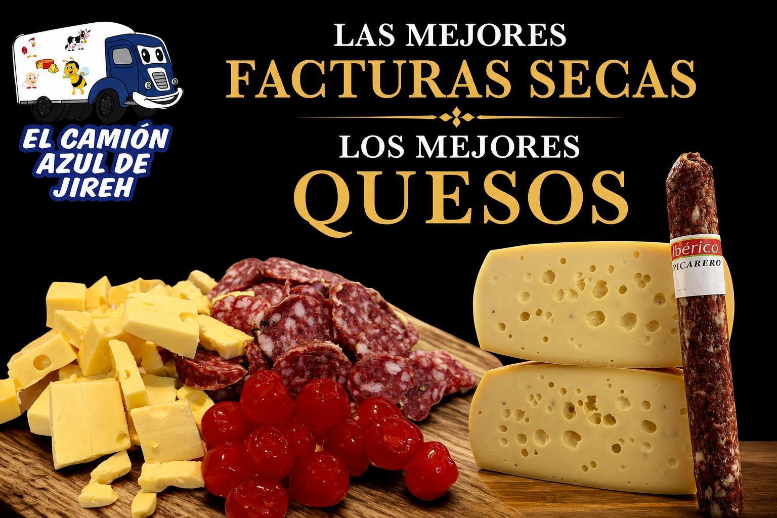 Imagen de quesos y facturas secas enviada por el Local 2
